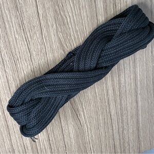 🐼 3/$25 Vintage Black Knit Braided Headband